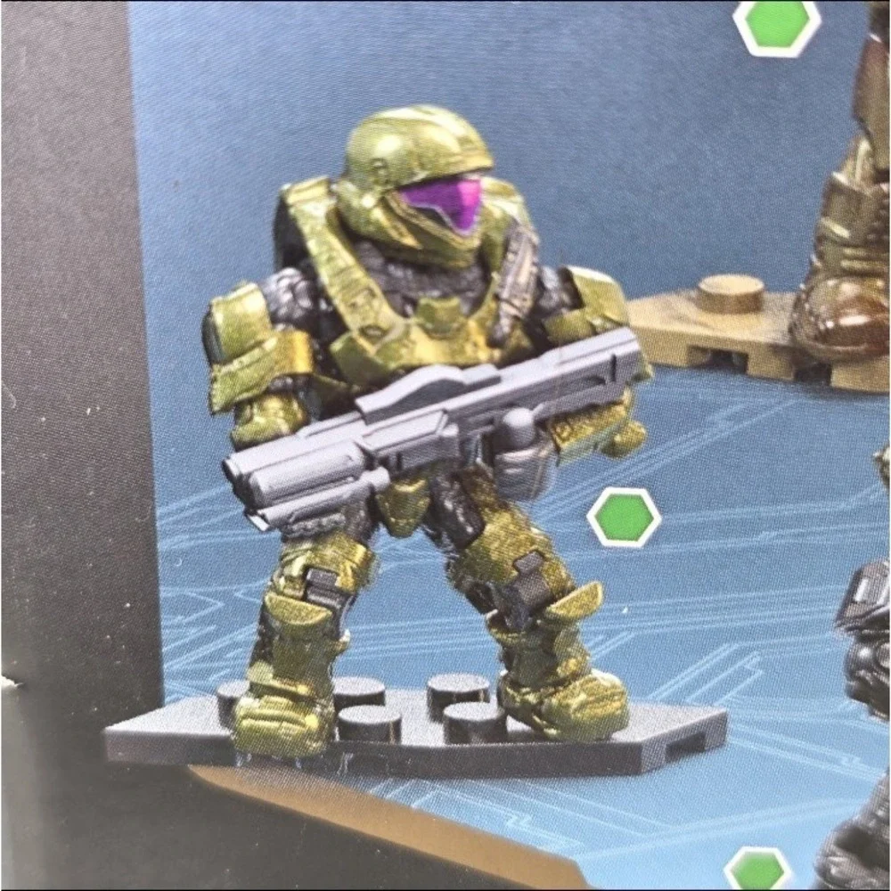 Mega Construx Halo Universe Series 3 Spartan Helljumper 62TC Mini Figure Sealed